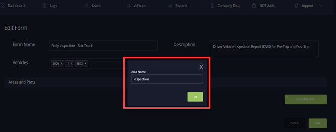 Creating Custom DVIR Inspection Forms – Radius Telematics