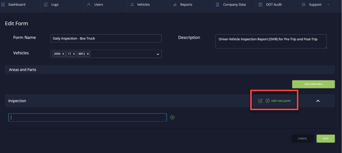 Creating Custom DVIR Inspection Forms – Radius Telematics